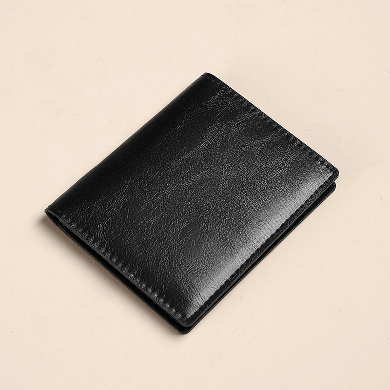 Premium Leder Bi-Fold Geldbörse