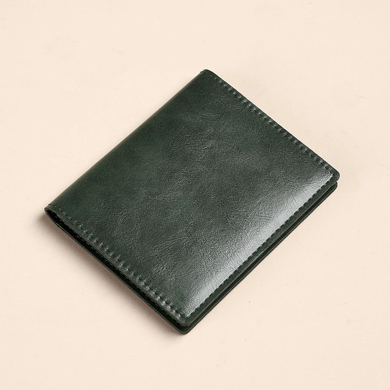 Premium Leder Bi-Fold Geldbörse