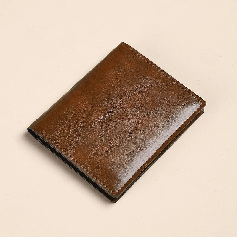 Premium Leder Bi-Fold Geldbörse