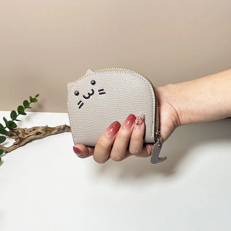 Niedliche Katzen-Themen-Münztasche