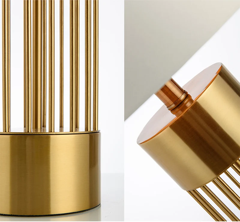 Stylische Tischlampe mit einzigartigem geometrischem Design