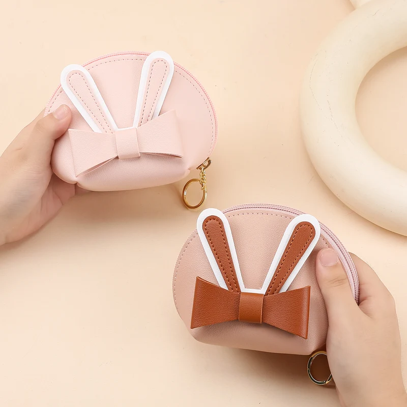 Niedliche Hasen-Themen-Münztasche