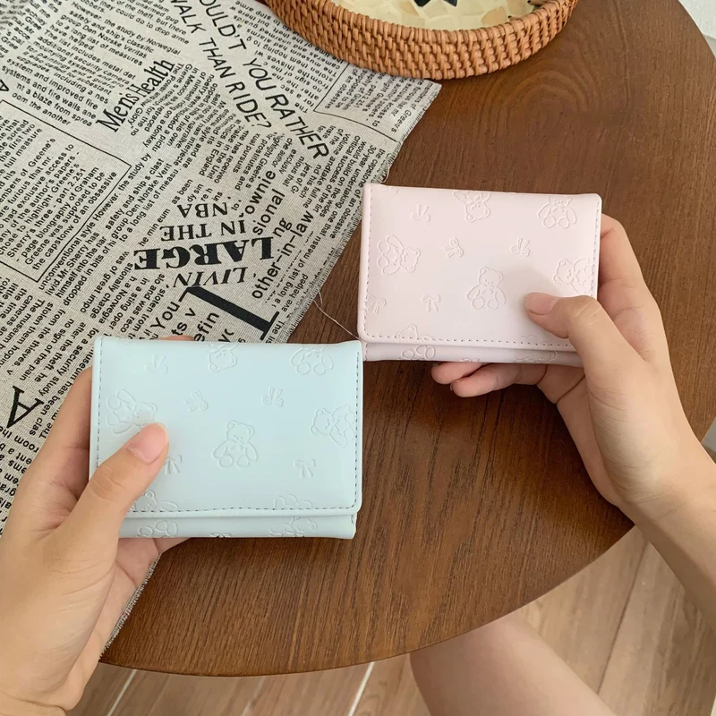 Niedliche Bären-Themen Mini Geldbörse