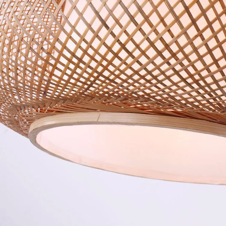 Geflochtene Rattan Hängeleuchte