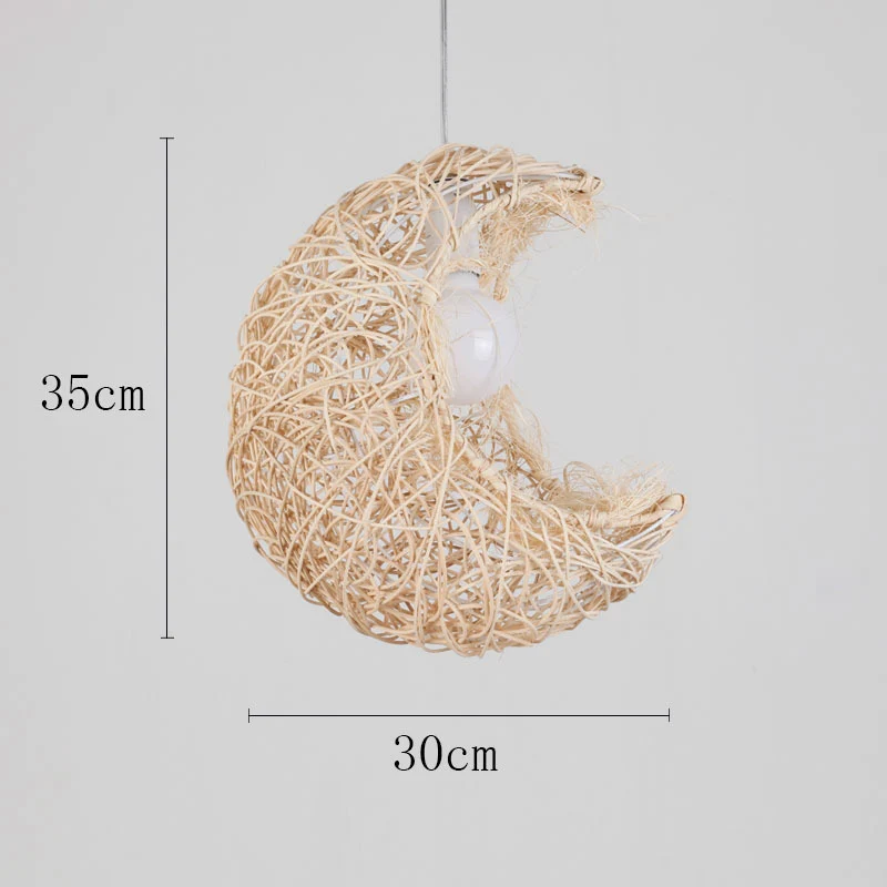 Organische Gewebte Pendelleuchte