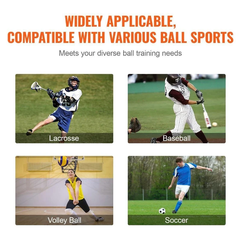 Rebounder Trainingsnetz verstellbar für Fußball & Baseball