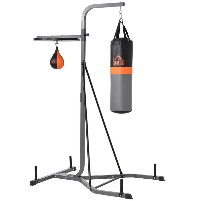 2in1 Boxständer mit Boxsack & Punchingball