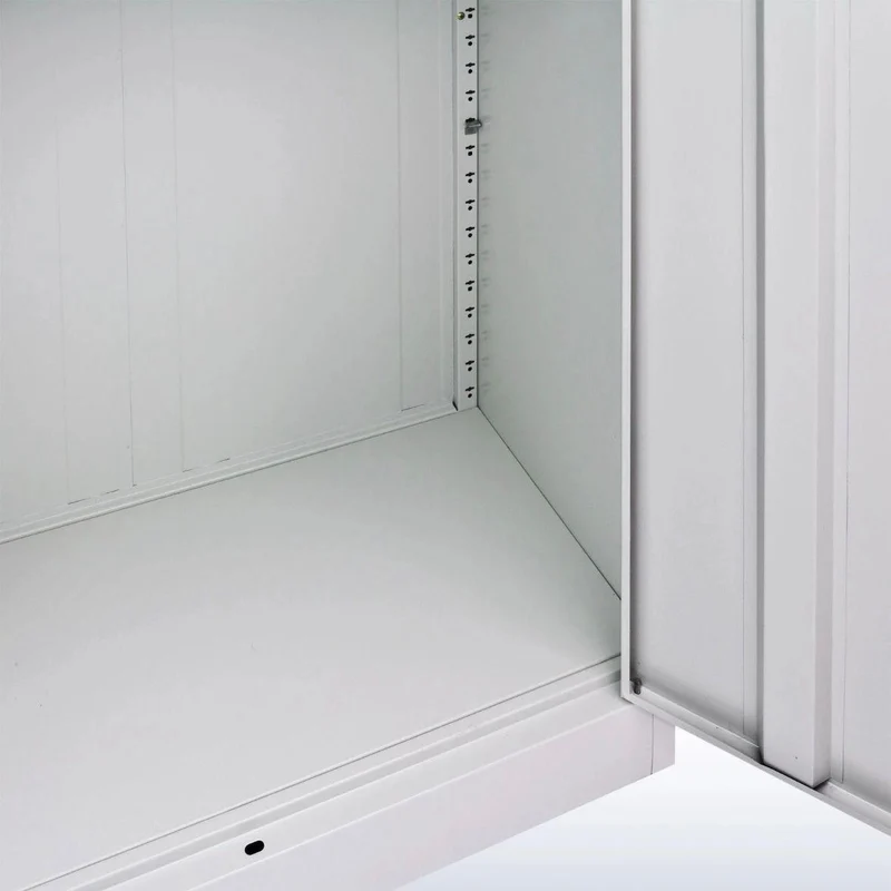 4er-Set Metall-Lagerschränke robust & vielseitig