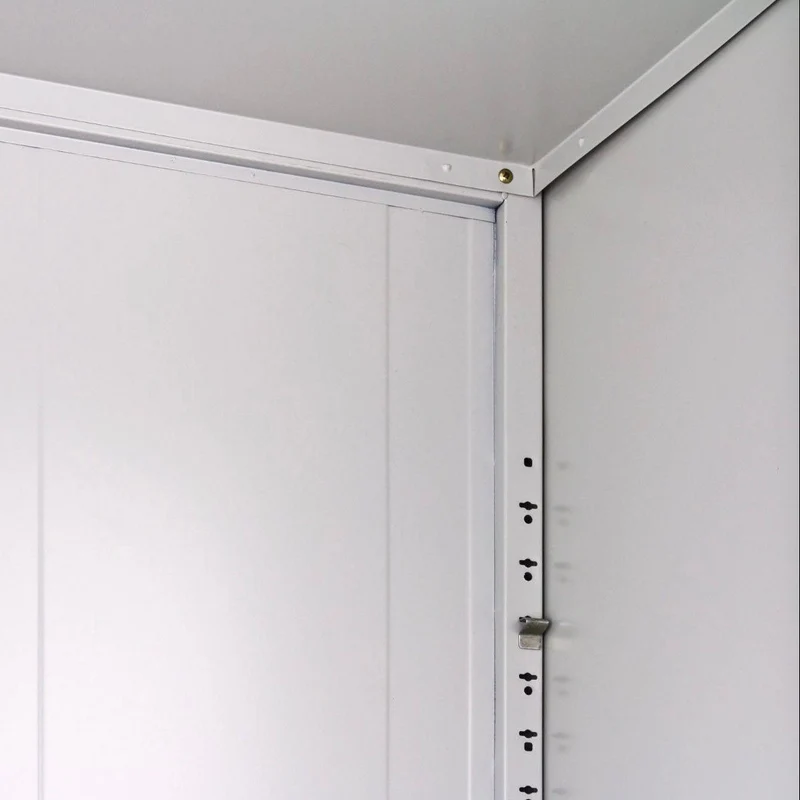 4er-Set Metall-Lagerschränke robust & vielseitig