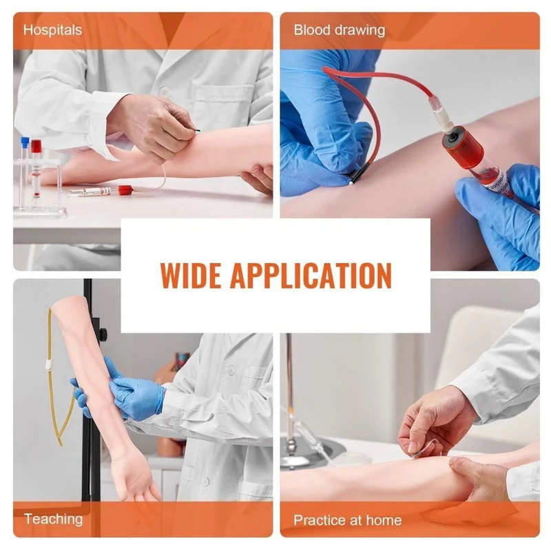 IV-Übungsarm Set – realitätsnahes Training für Venenpunktion & Infusion