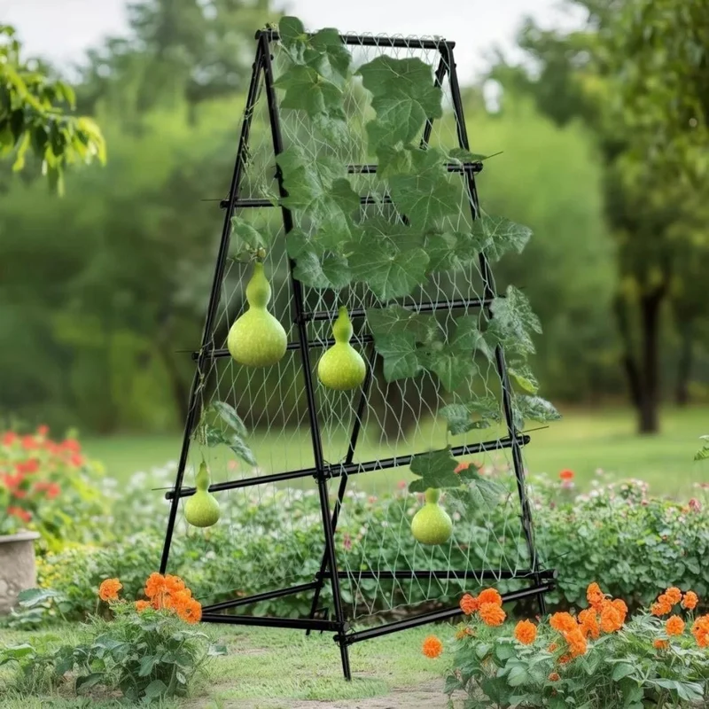 Gartenspalier A-Rahmen Rankhilfe Metall 176cm