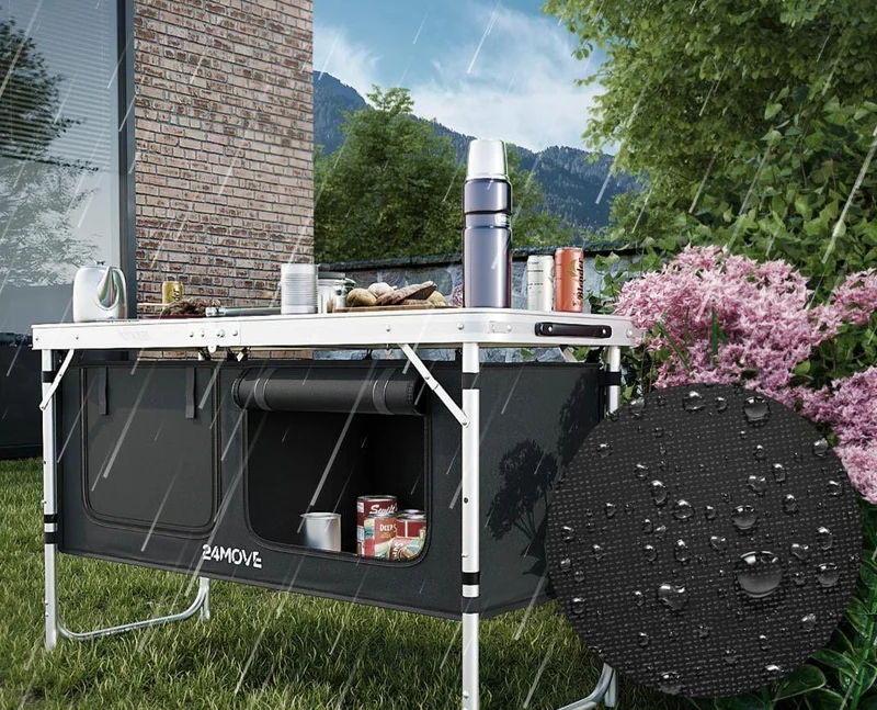 Faltbare Campingküche kompakt & praktisch