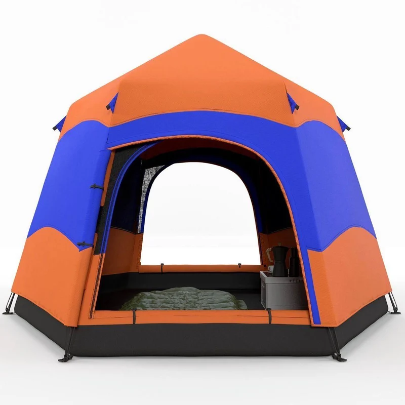 Quick-Up Campingzelt für 4–6 Personen