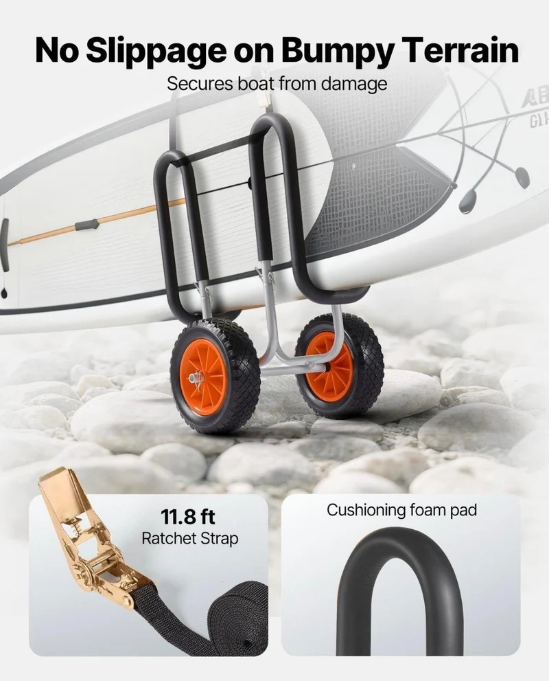 Kajak- & SUP-Transportwagen Faltbarer Trolley