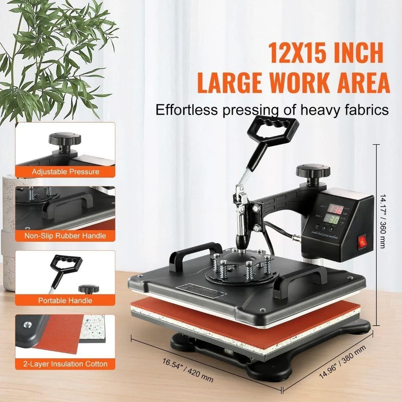 8in1 Transferpresse Textil-, Tassen- & Multifunktionspresse