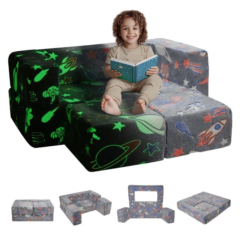 Modulares Kinderspielsofa – Kreatives Spiel- & Sitzmöbel