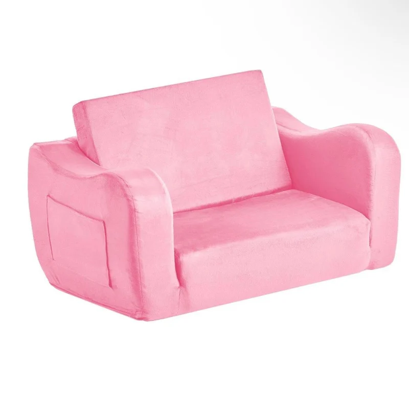 Multifunktionales 2-in-1 Kindersofa – Mini-Couch & Schlafbett