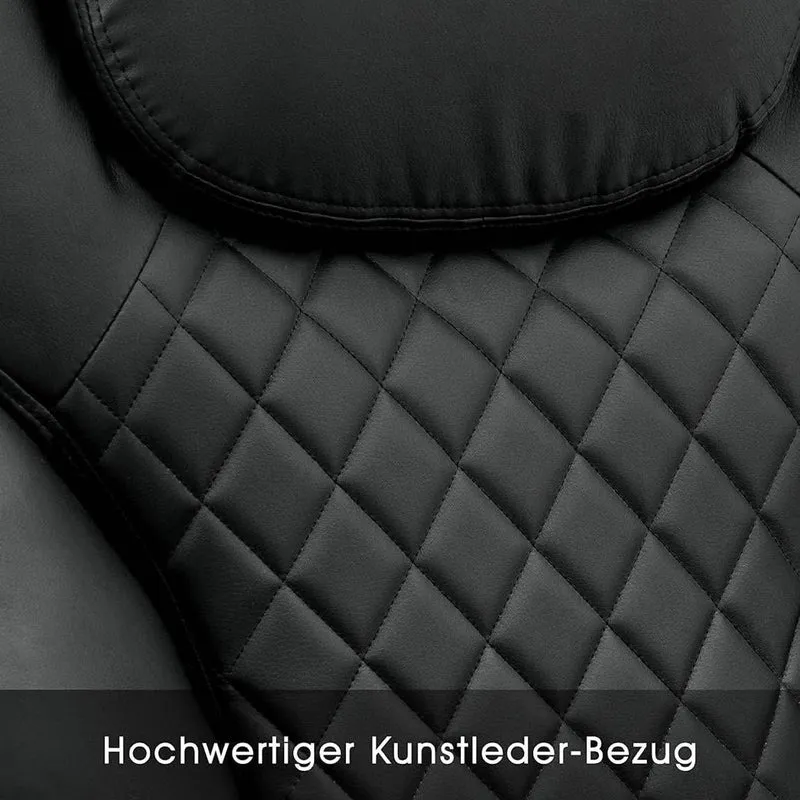 Moderner Relaxsessel mit Hocker drehbar & verstellbar