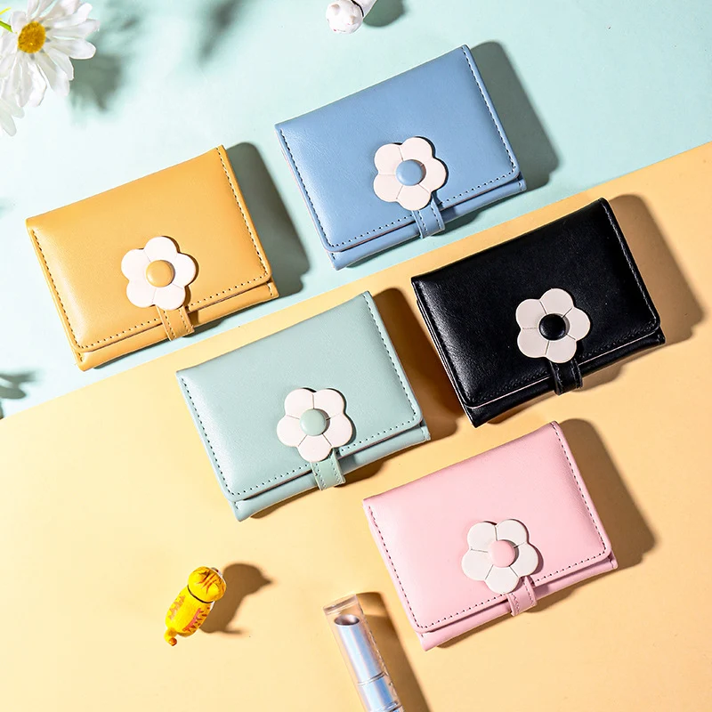 Charmante Florale Akzent Geldbörse