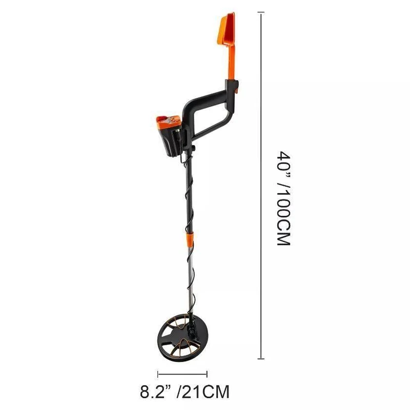 Profi Metalldetektor mit wasserdichter Suchsonde – ideal für Schatzsuche