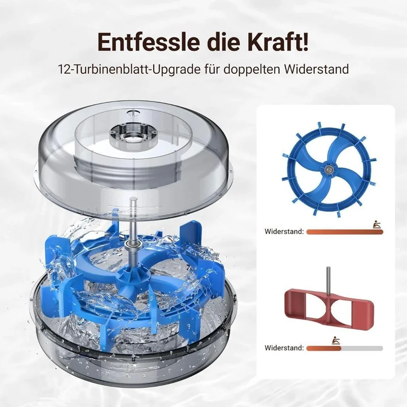 Wasser-Rudergerät aus Hartholz