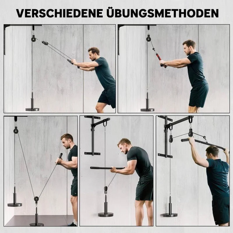 Kabelzugsystem für Zuhause – vielseitiges Krafttraining für Oberkörper & Core