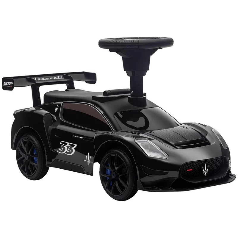 Maserati GT2 Kinder Rutschauto mit Musik & Stauraum