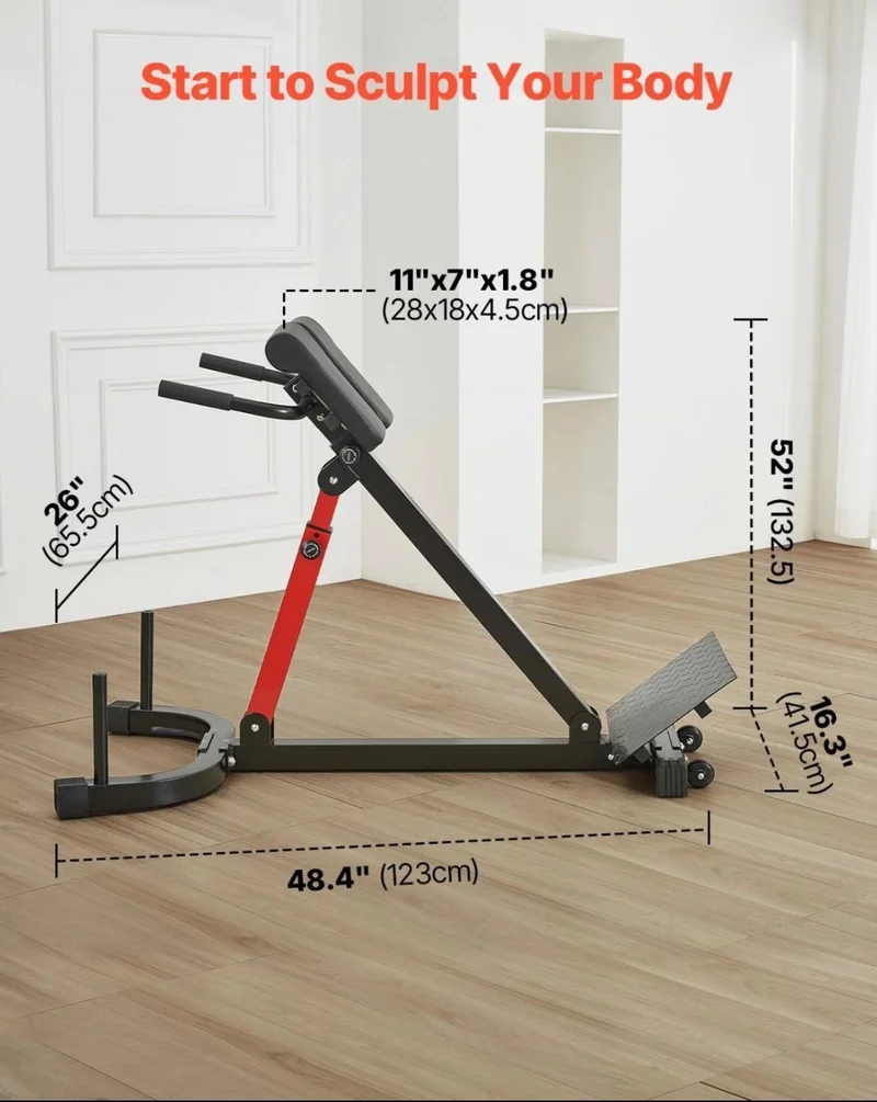 Hyperextension Rückentrainer für Ganzkörpertraining