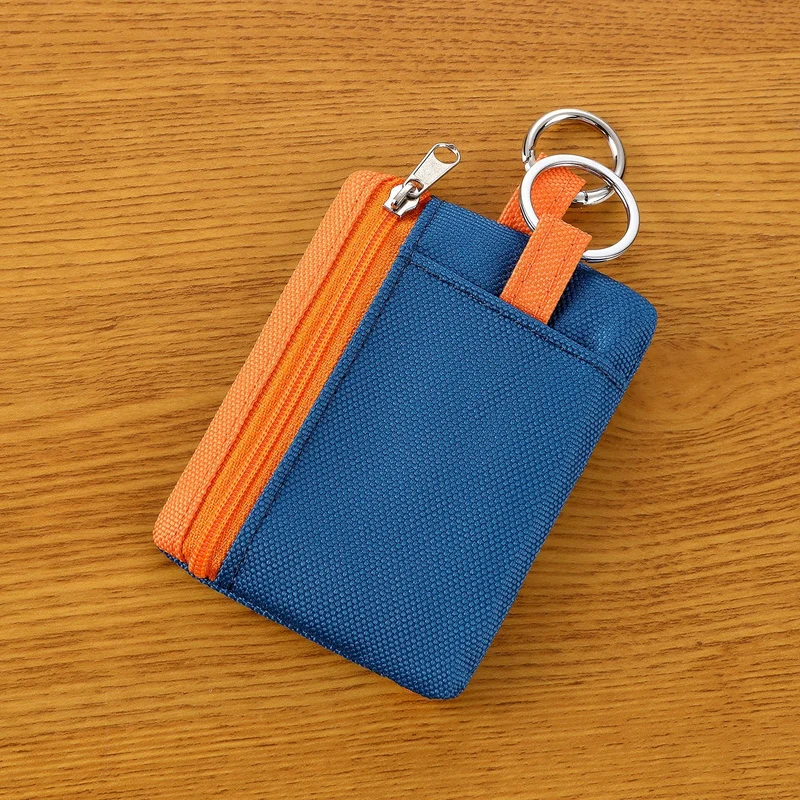 Kompakte Reißverschluss-Kartenhalter-Tasche