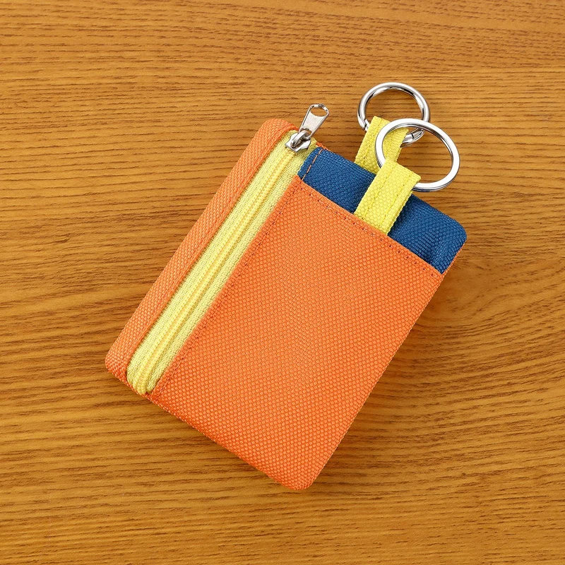 Kompakte Reißverschluss-Kartenhalter-Tasche
