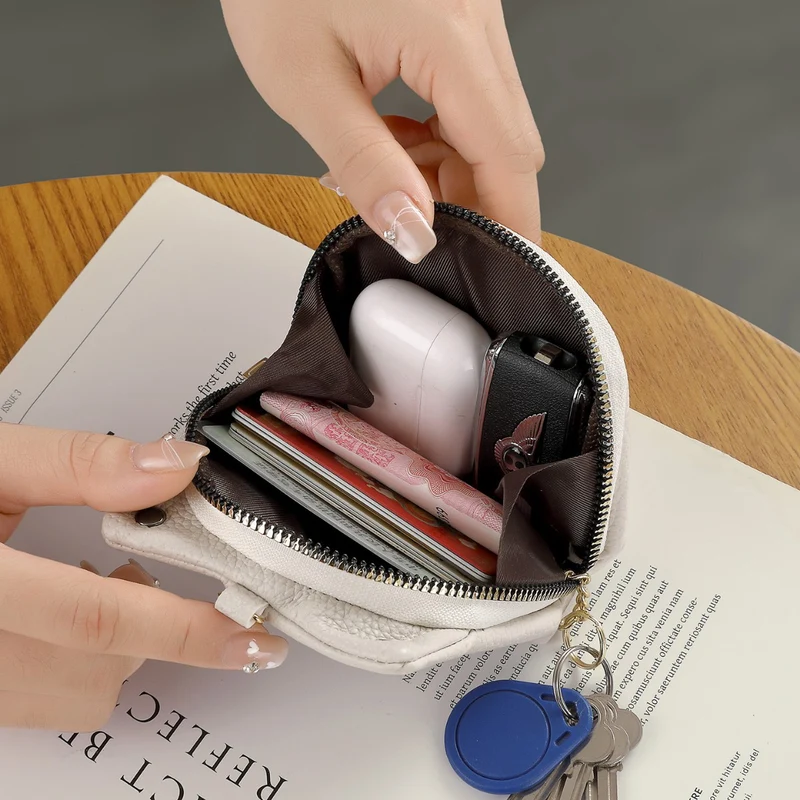 Niedliche Katzenohr-Münztasche