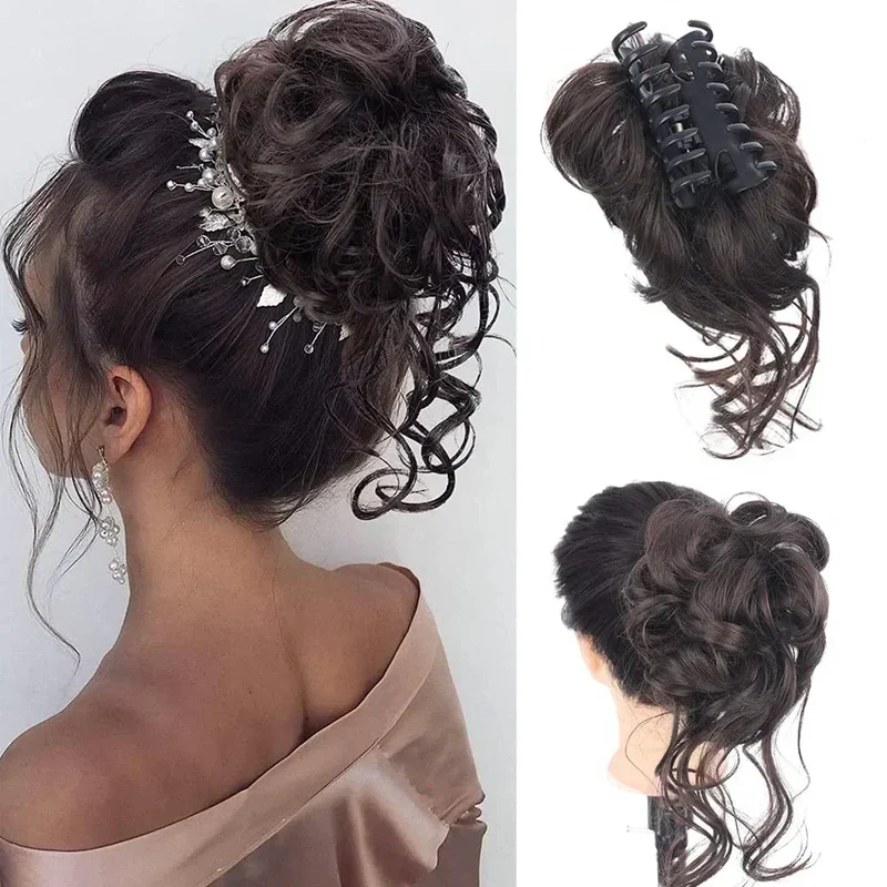 Skanto | CurlyBun: Instant Locken Dutt Haarteil