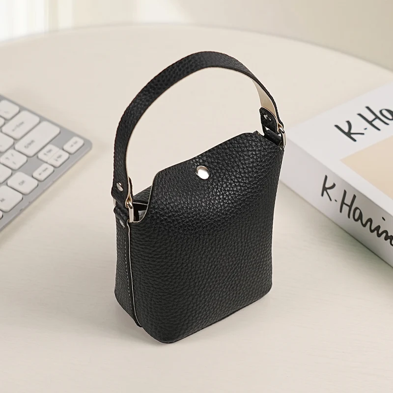 Mini Texturierte Handtasche