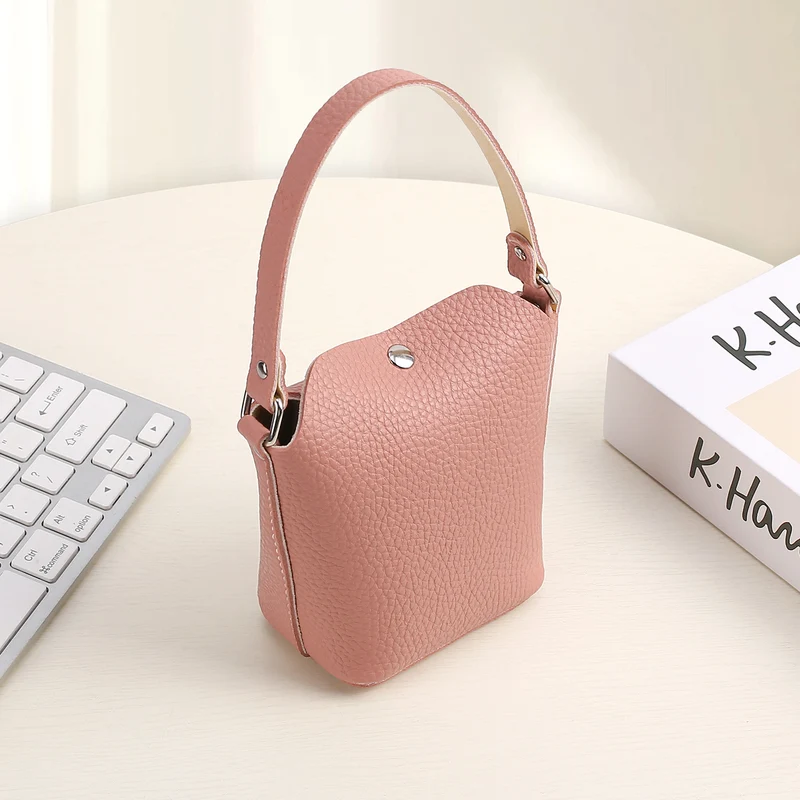 Mini Texturierte Handtasche