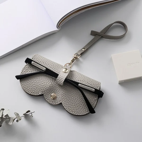Skanto | Brillenetui aus weichem Leder