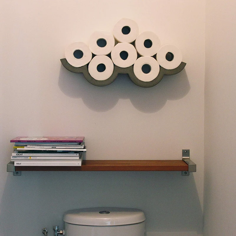 Cloud Toilet Paper Roll Holder