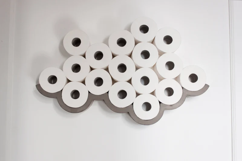 Cloud Toilet Paper Roll Holder