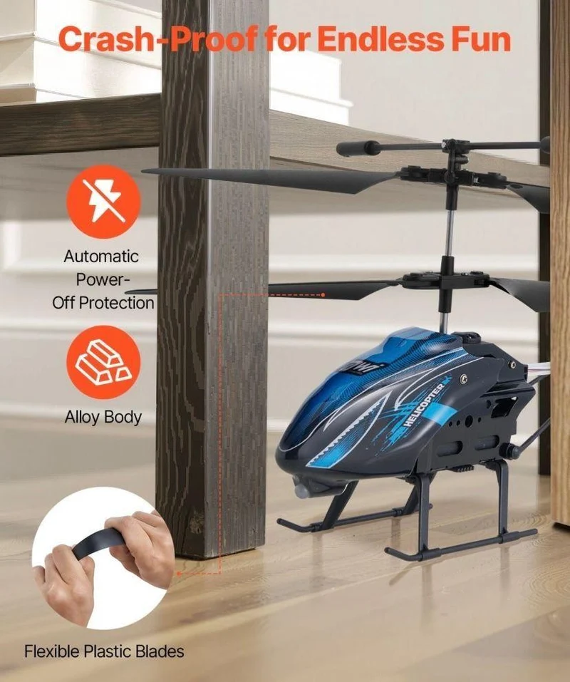 RC-Helikopter 3,5-Kanal mit LED & Gyro