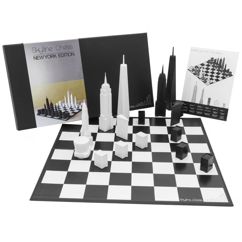 New York Buildings Chess Set