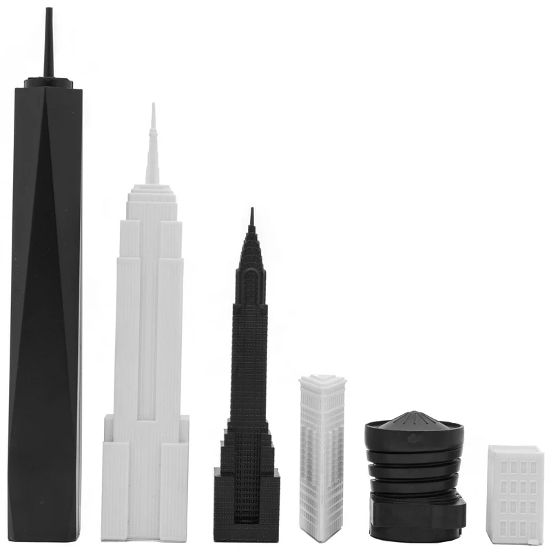 New York Buildings Chess Set