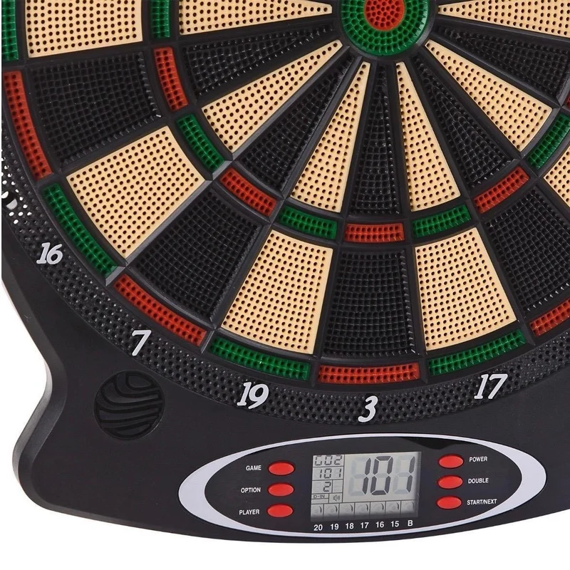 Elektronische Dartscheibe mit LCD-Display – für bis zu 8 Spieler