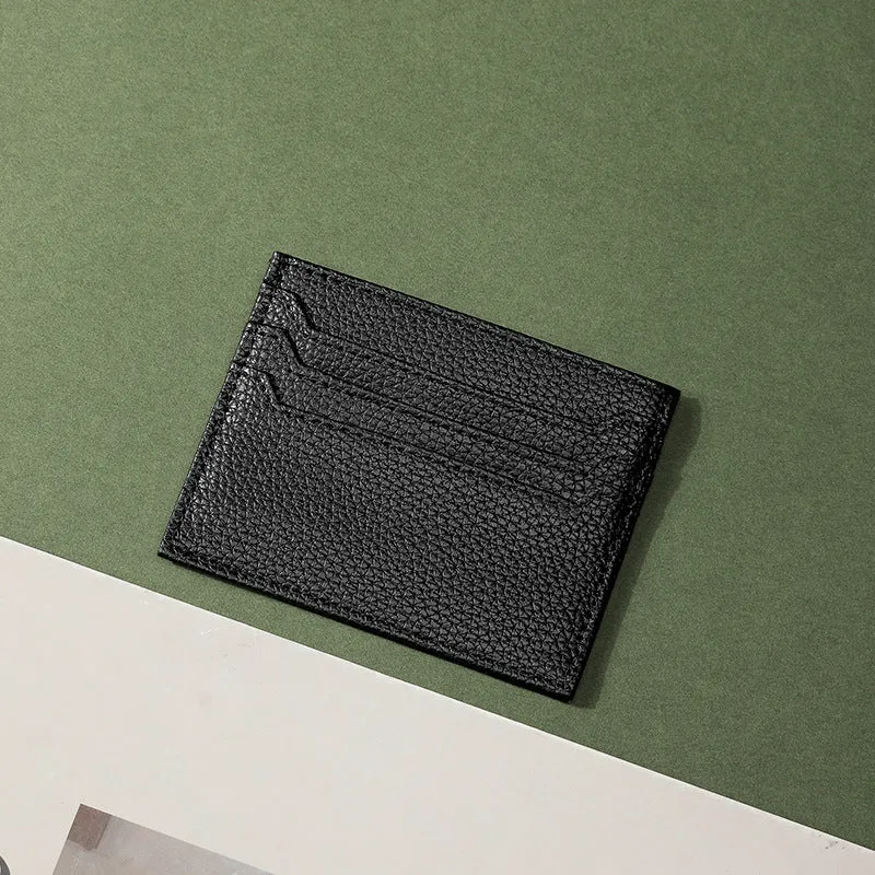 RFID-blockierendes Leder Kartenetui