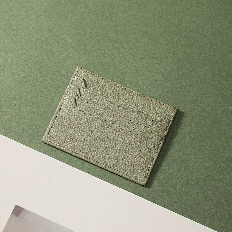 RFID-blockierendes Leder Kartenetui