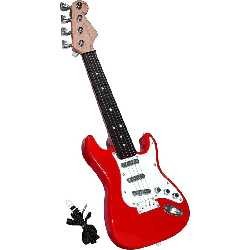 Skanto | 4-Saiten E-Gitarren-Spielzeug für Kinder – Tragbares Musikinstrument, perfektes Geschenk für junge Musiker