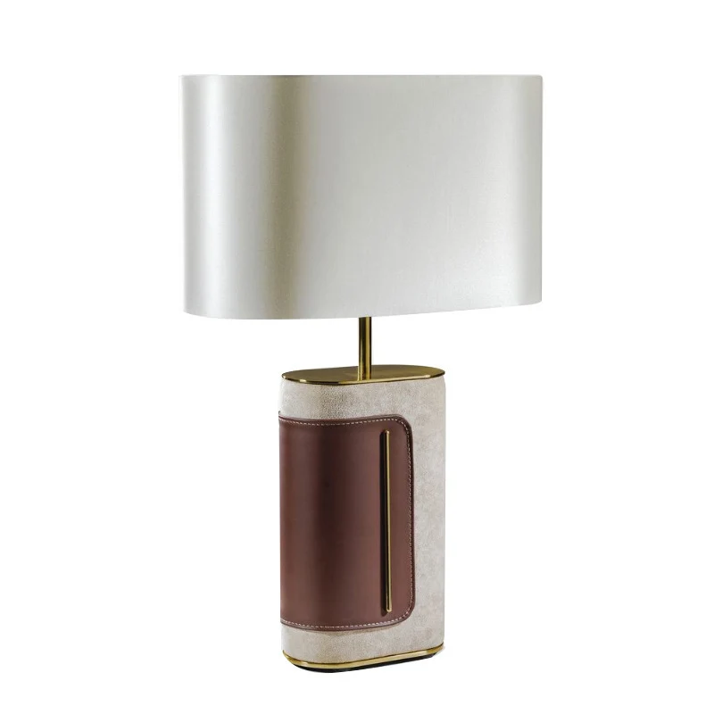 Moderne stilvolle Tischlampe