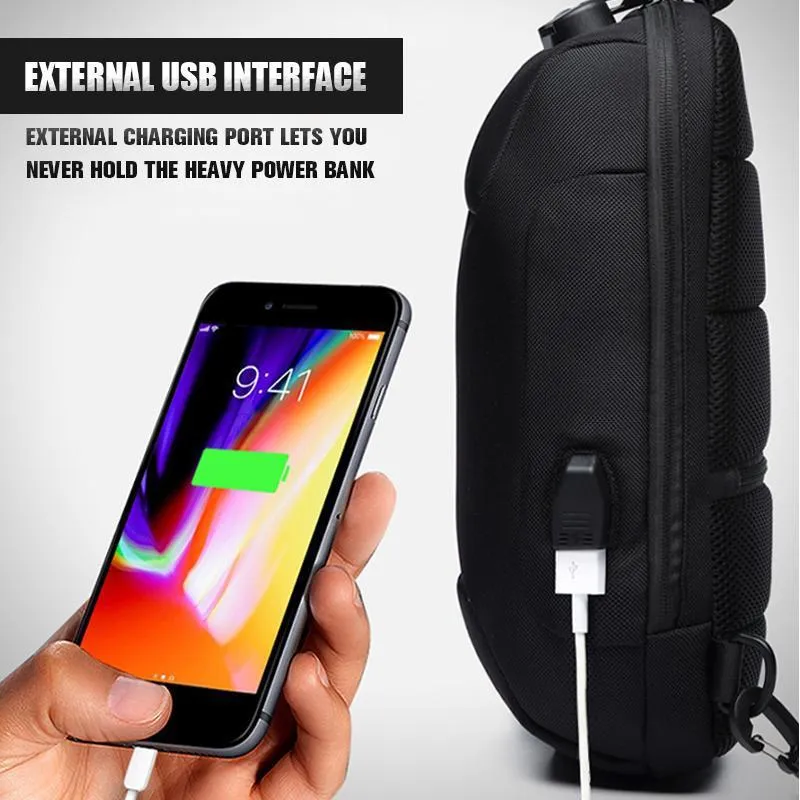 Skanto | Anti-Diebstahl-Rucksack mit 3-stelligem Schloss