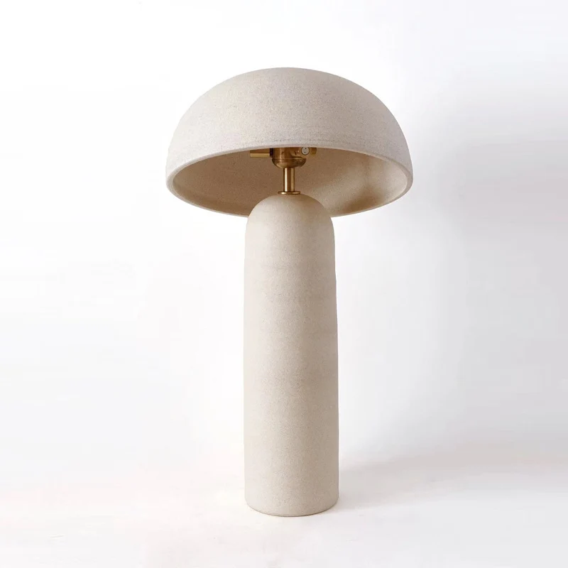 Pilzförmige Tischlampe