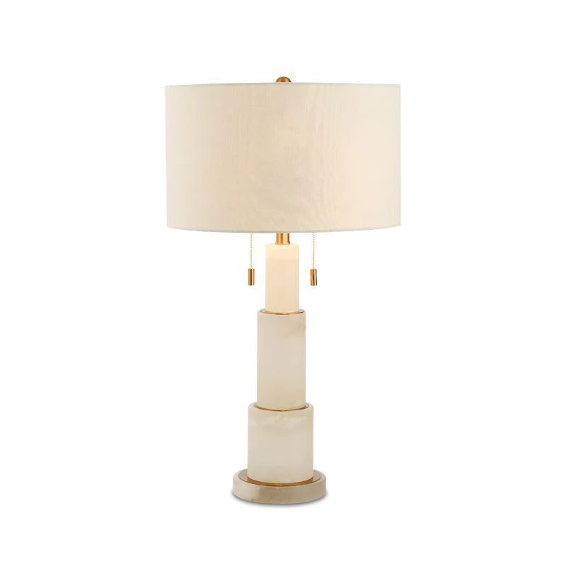 Moderne Minimalistische Tischlampe mit Texturiertem Schirm