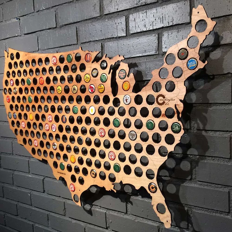 Beer Cap Map