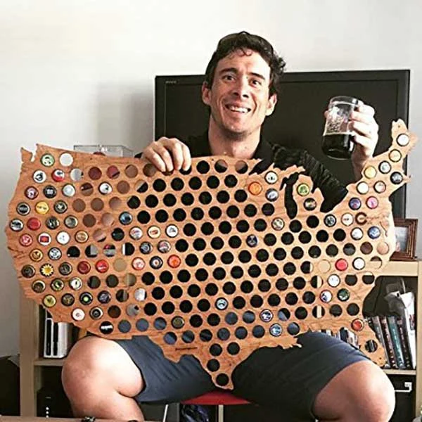 Beer Cap Map